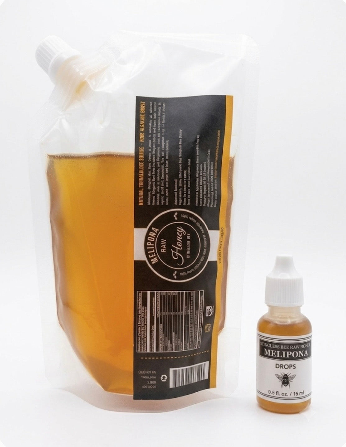 Melipona Bee Raw Honey ® (8 fl. oz. / 250 ml) with One FREE Dropper