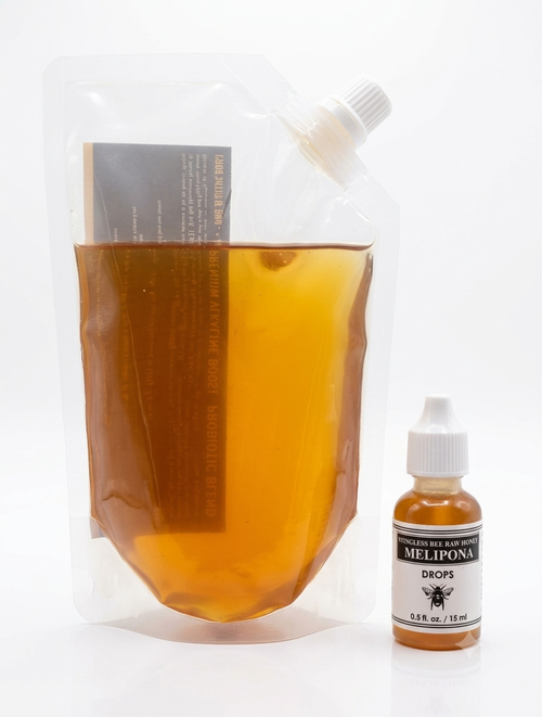 Melipona Bee Raw Honey - Premium Flavor with Free Dropper