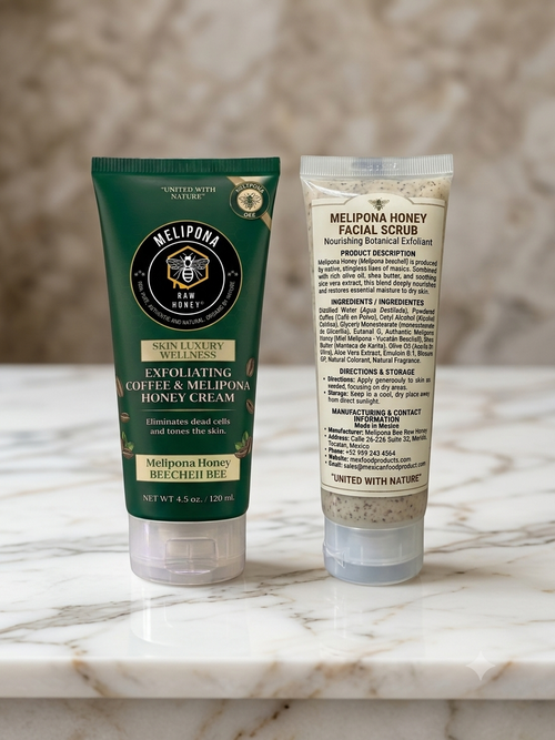 Exfoliating Coffee & Melipona Honey Cream 4.5 oz