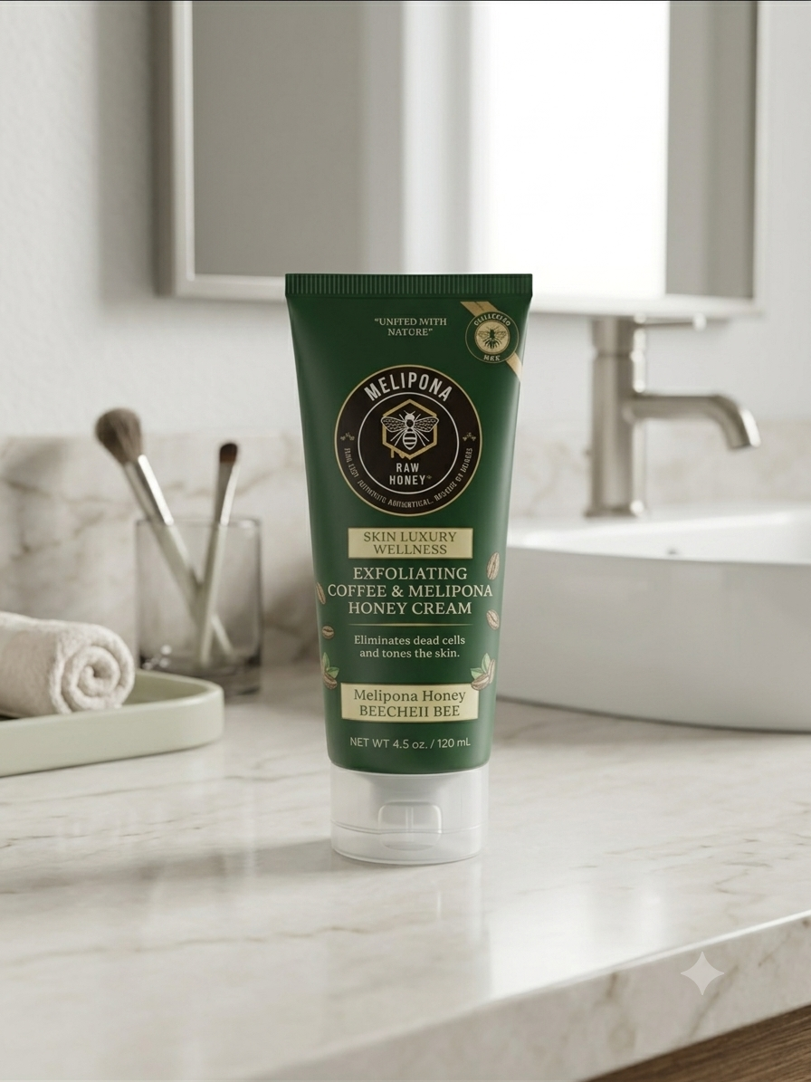 Exfoliating Coffee & Melipona Honey Cream 4.5 oz