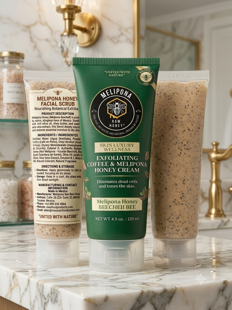 Exfoliating Coffee & Melipona Honey Cream 4.5 oz