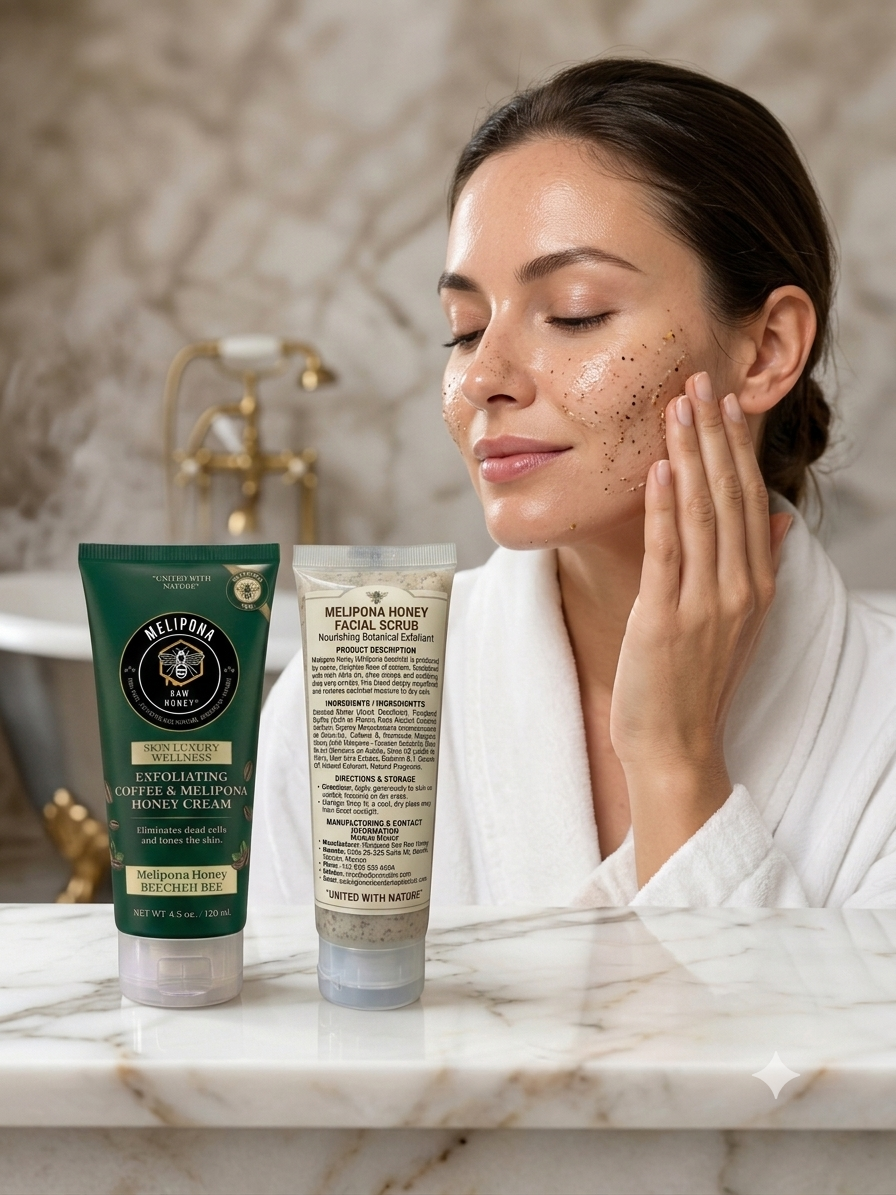 Exfoliating Coffee & Melipona Honey Cream 4.5 oz