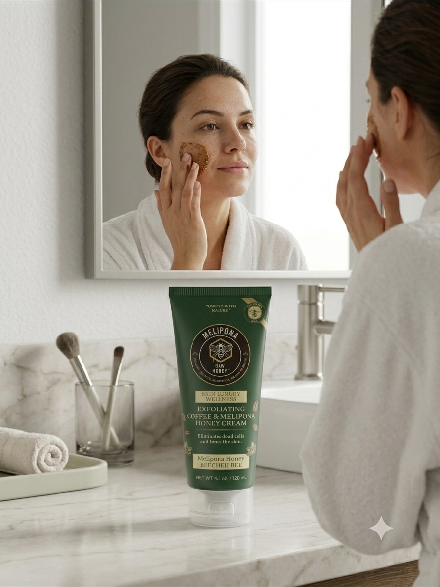 Exfoliating Coffee & Melipona Honey Cream 4.5 oz